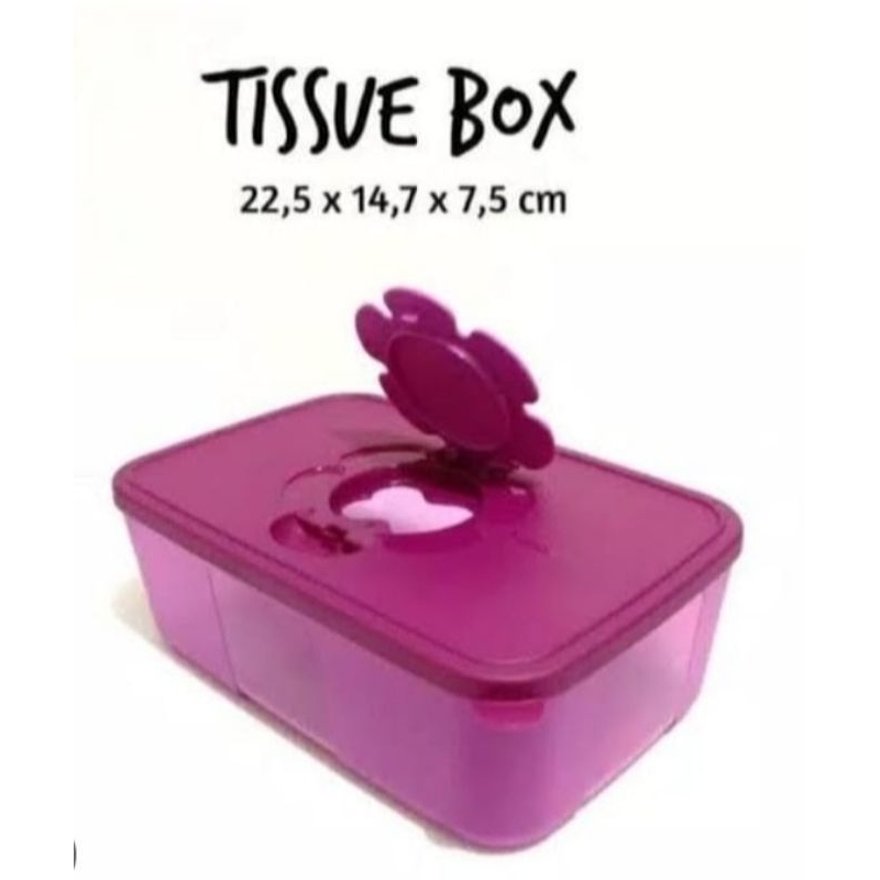 Tissue Box Tupperware