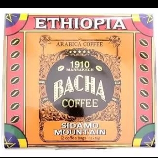 

Bacha Ethiopia Sidamo Mountain 12 coffee bag