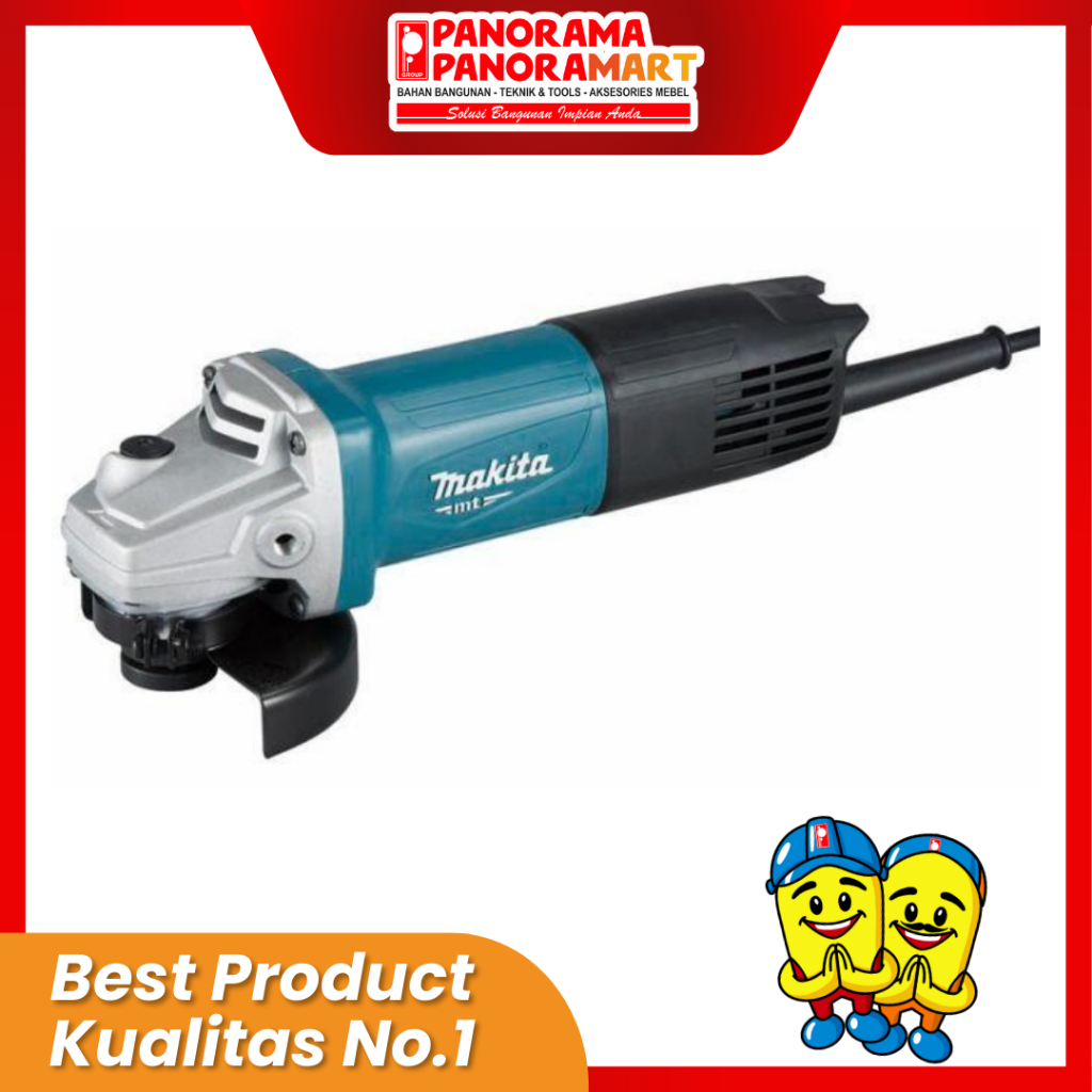 MESIN GRENDA MAKITA M 9513 B (MT971) / MESIN GERINDA / ANGLE GRINDER 4"/ M 9513 B / M9513B MAKITA