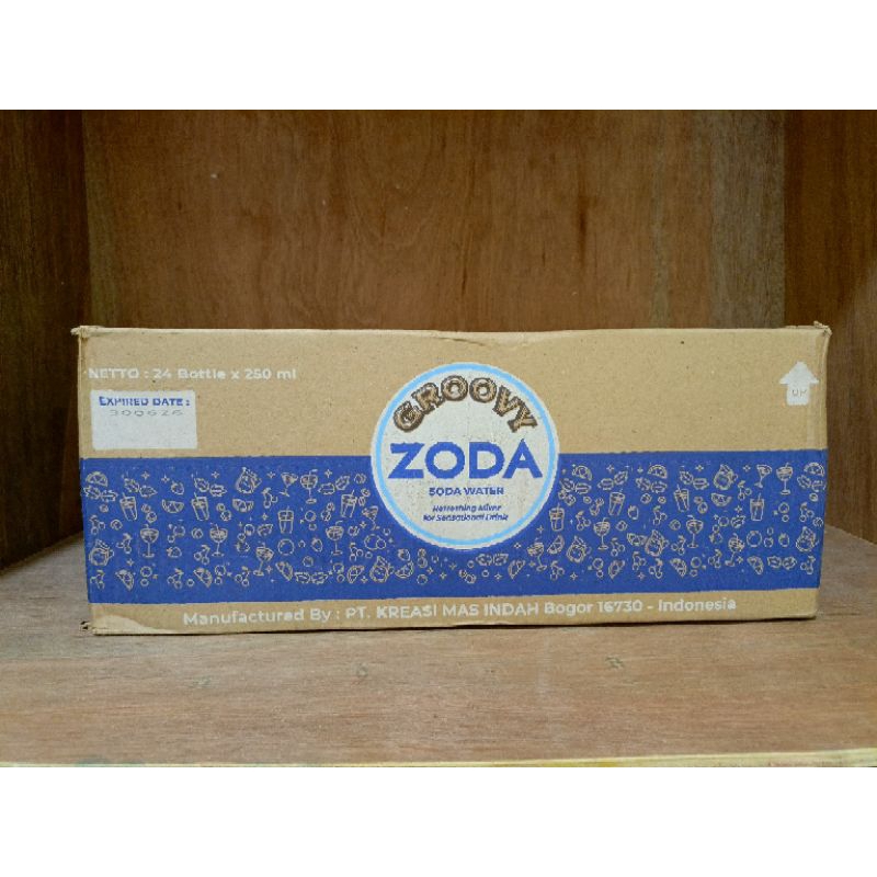 

Groovy Zoda Soda Water 250 ml 1 Karton