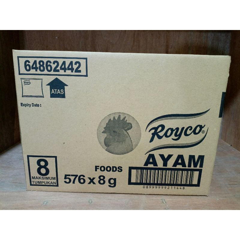

Royco Kaldu Ayam Kemasan Sachet 8 Gram 1 Karton