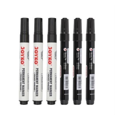 

JOYKO Permanent Marker / Spidol Permanen Round Tip Satuan