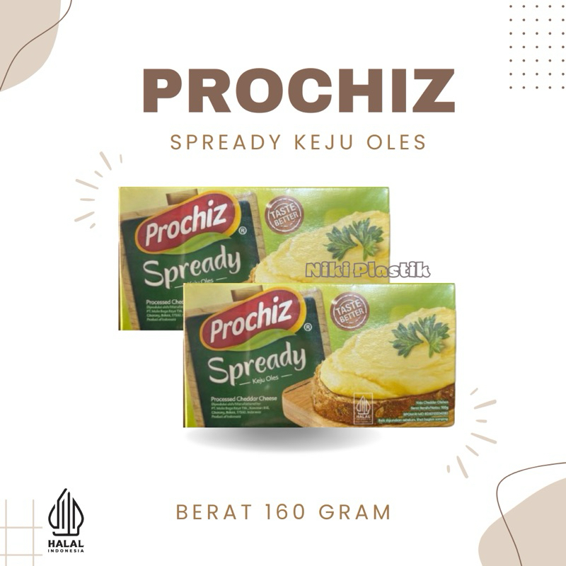 

Prochiz Spready Keju Oles 160gram | Processed Cheddar Cheese