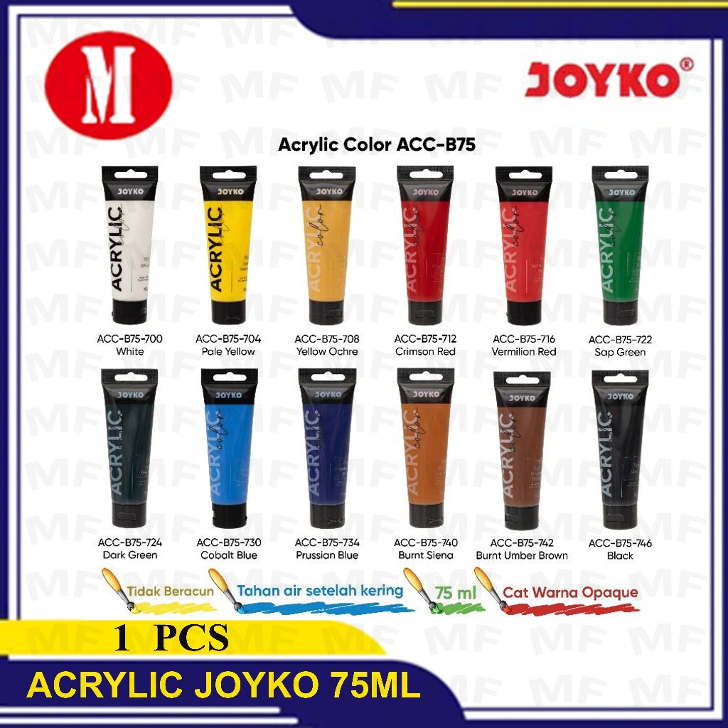 

Joyko Cat Acrylic Warna 75 ml