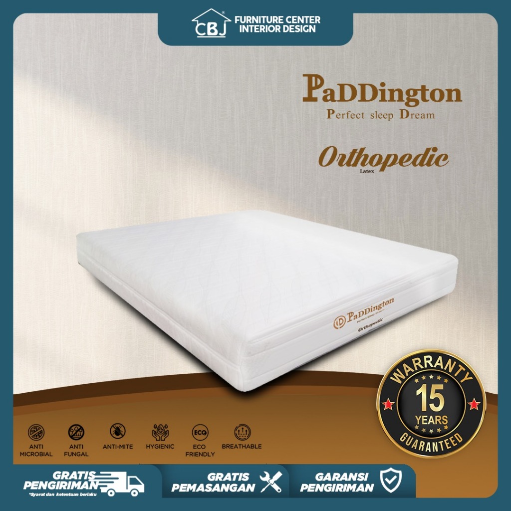 Paddington Kasur Springbed Orthopedic - Hanya Kasur - Tebal 20 cm