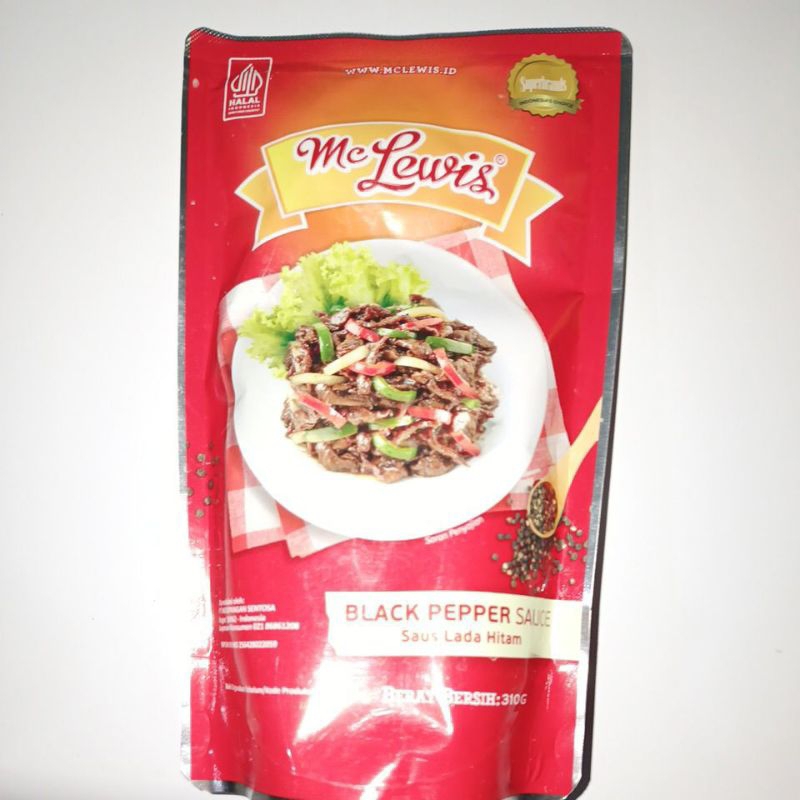 

Mc Lewis Black Pepper Sauce 310g