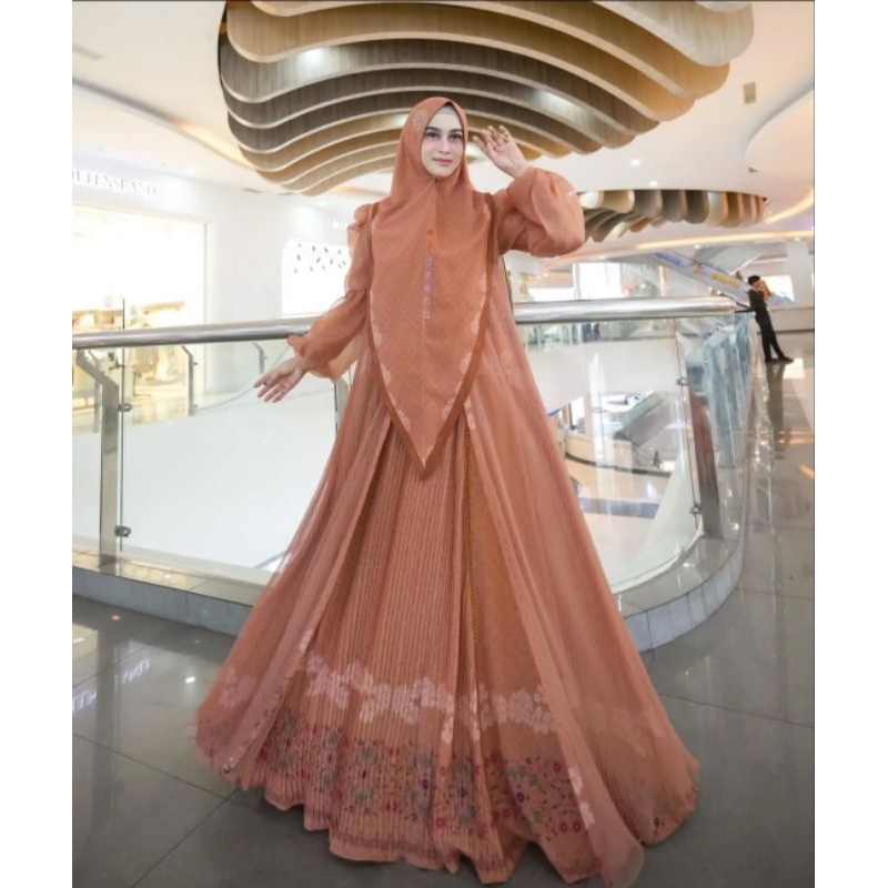 Gamis syari original eldeena - Gamis syari original by sister eldeena (ryhn) - gamis sage - gamis na