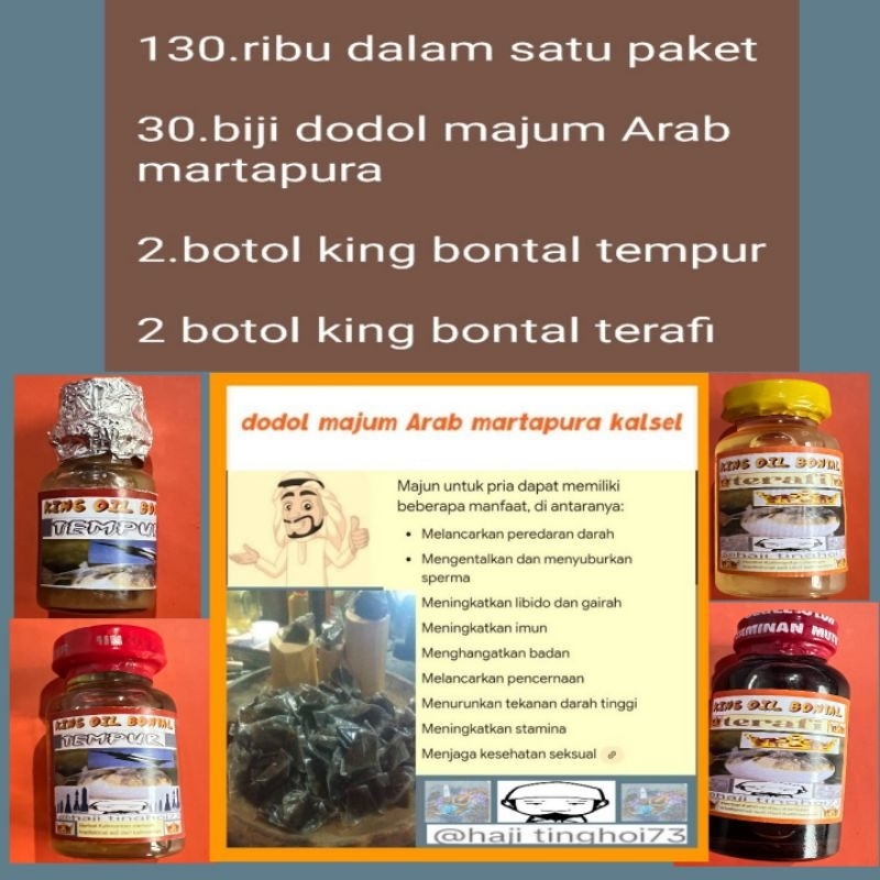 

paket lengkap terafi+tempur+dodol majum