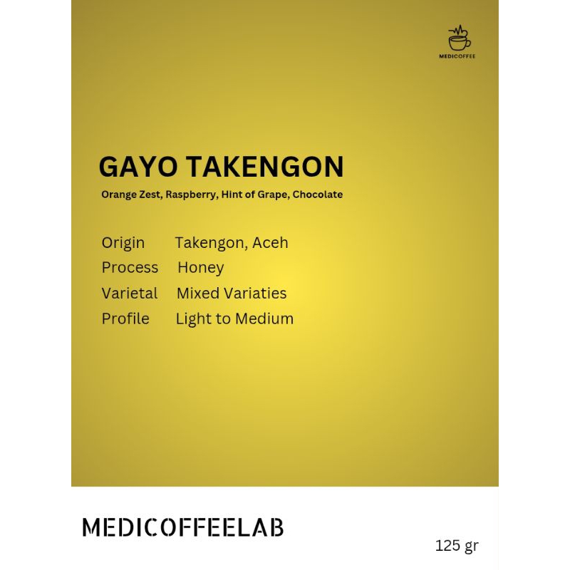 

KOPI ARABICA GAYO TAKENGON | SPECIALTY| V60 | ARABIKA 125 GR