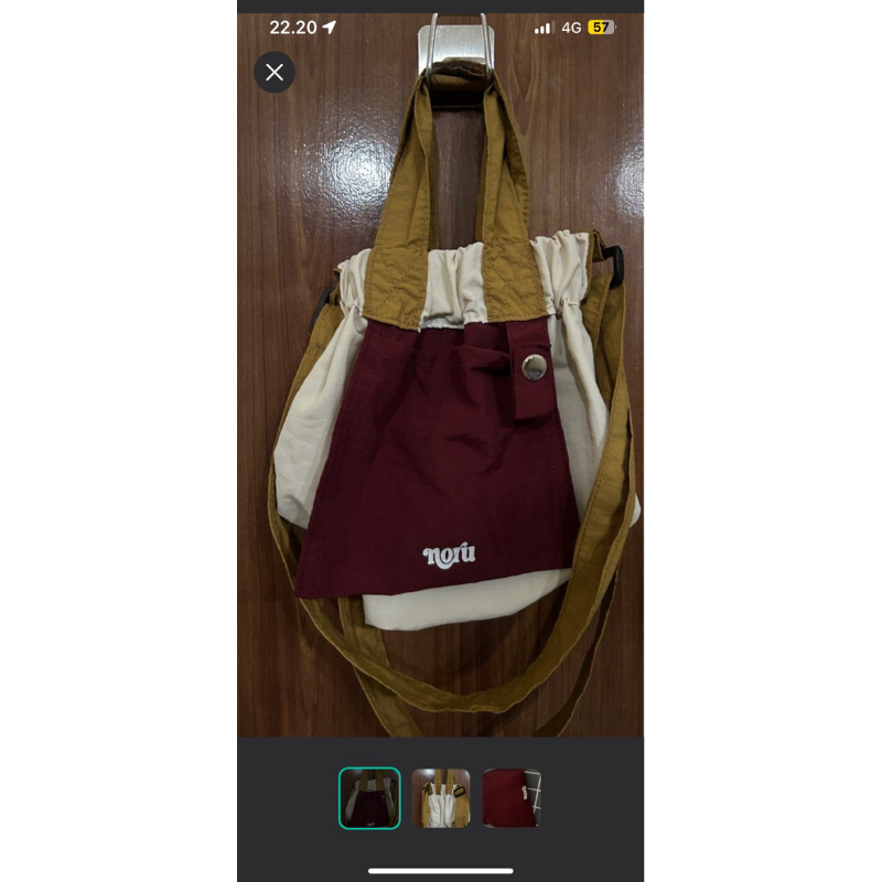 dumpling bag by noru