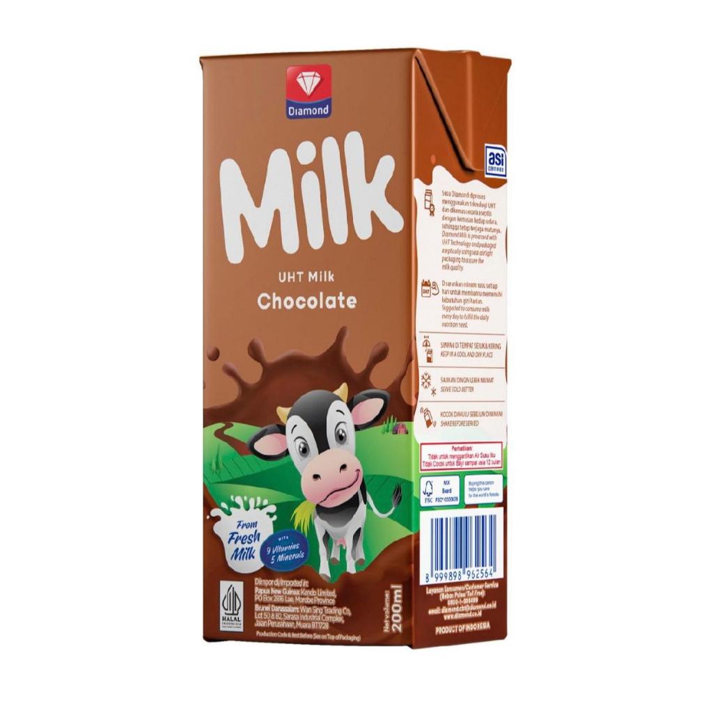 

Diamond Milk Susu UHT Chocolate 200 ML / Susu Diamond Milk 200ml