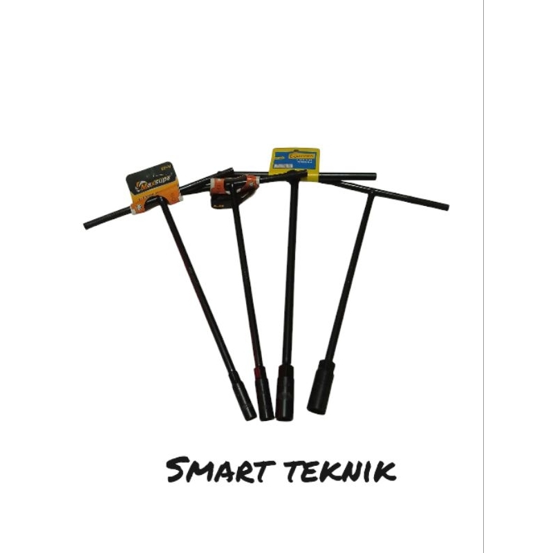 Paket kunci T 4 pcs 8 10 12 14 Maxsupe lippro T socket wrench