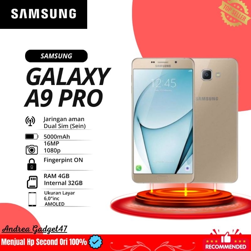 SAMSUNG A9 Pro Second Ori (Sein)