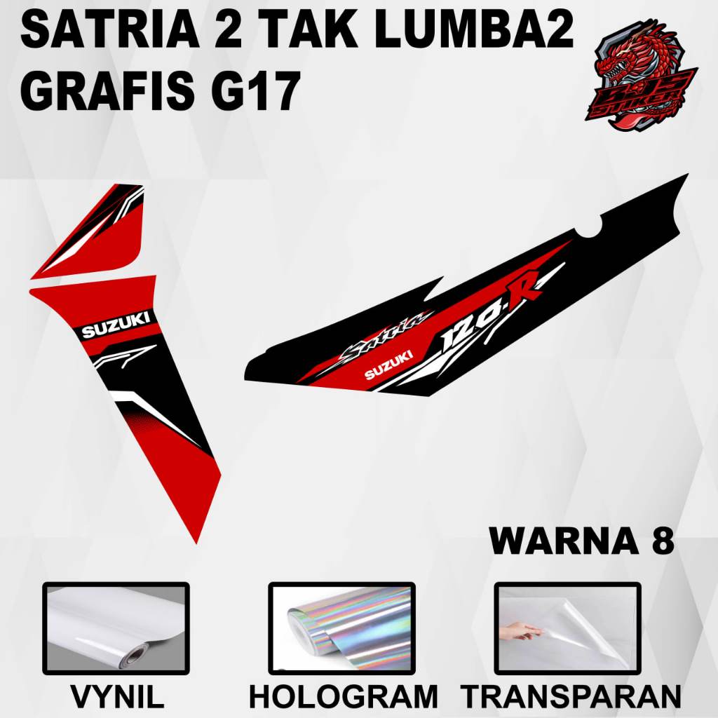 Stiker Satria 2tak Satria Lumba / Striping Satria 2tak Satria Lumba / Stiker Sticker Decal Satria 2t