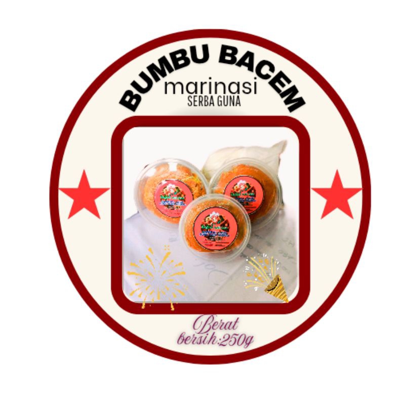 

( cod bayar di tempat ) PAKET HEMAT BUMBU BACEM MARINASI 3PCS ISI 250g &500g