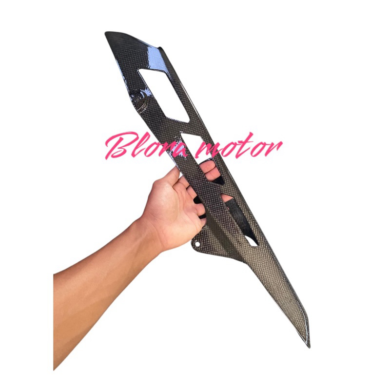 tutup rantai ninja r rr ss carbon infusion real carbon