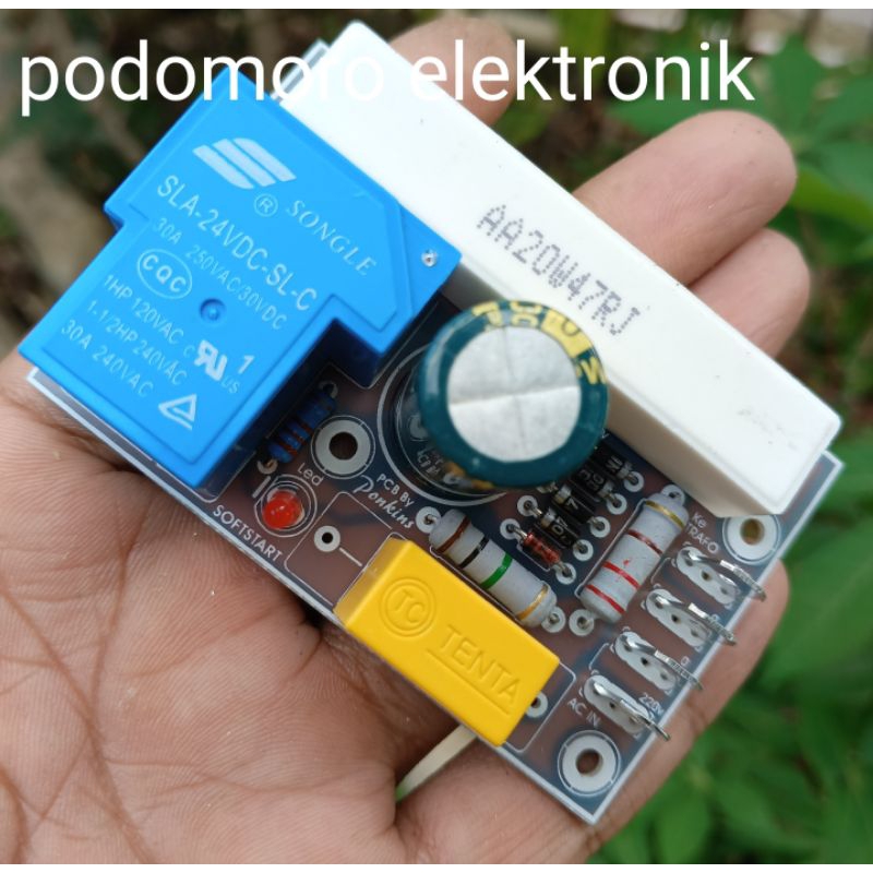 Softstart power Amplifier anti jeglek