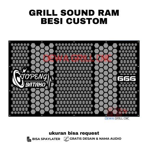 Grill Sound Model Ashley 12 inch