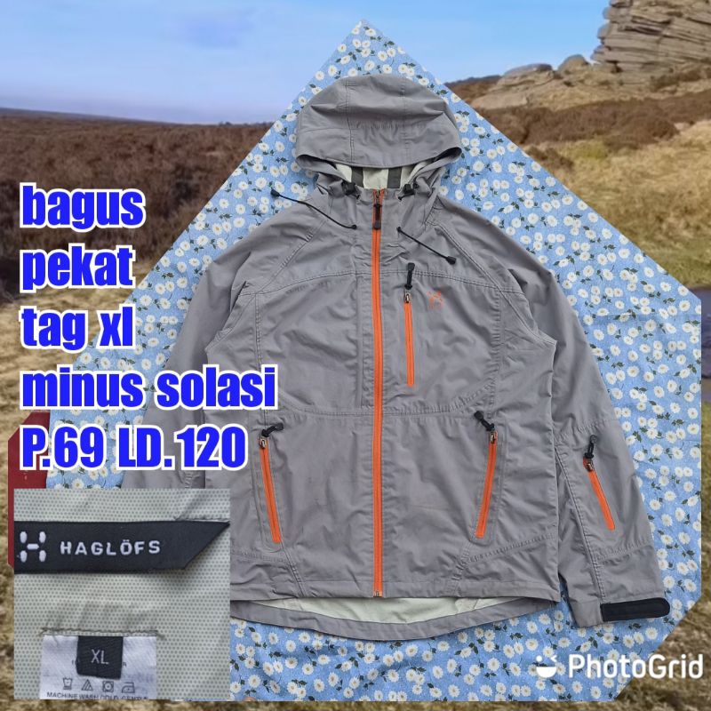 jaket gunung outdoor Haglofs