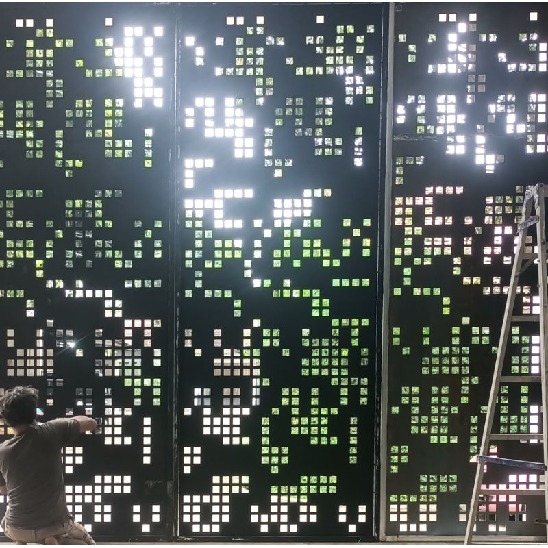 pager motif cutting laser