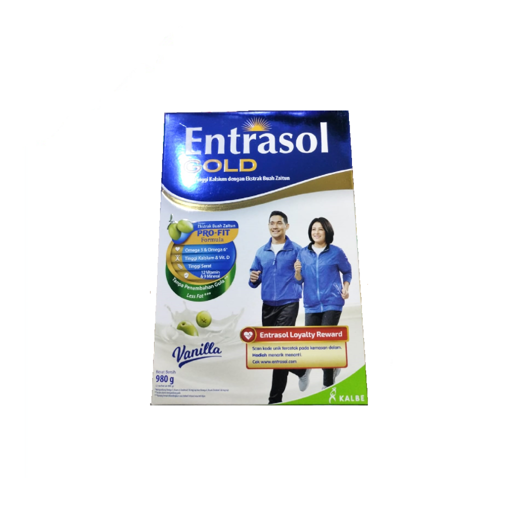 

Entrasol Gold 980 g - Susu Tinggi Kalsium [Tembalang]