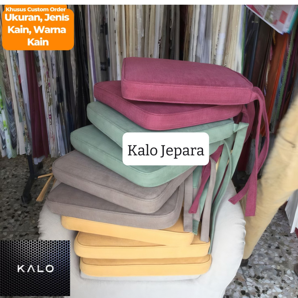 Bantal Duduk Warna Biru Navy Bisa Dikirim Ke [ Padang Lawas ] Custom Bantal Busa Kursi | Bantal Dudu