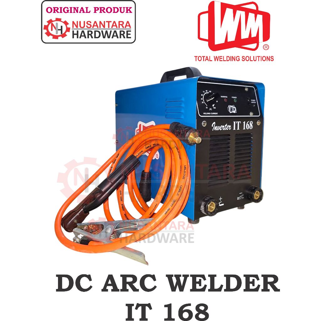 welding inverter it 168 wim, dc arc welder it 168 wim, mesin las portable wim it 168, mesin las terb