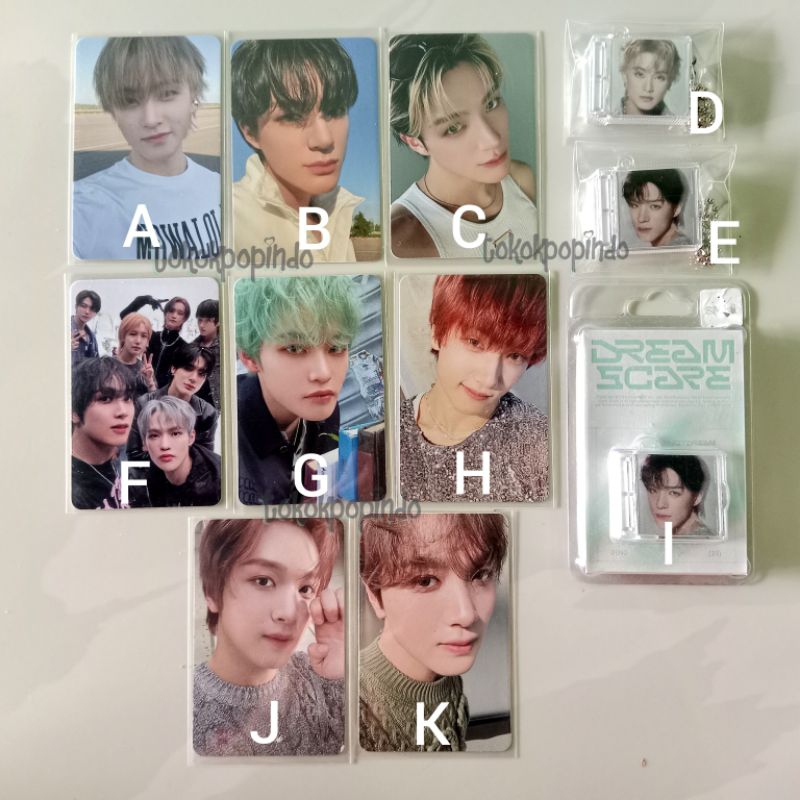 NCT DREAM DREAMSCAPE Real City Smini Mark Jeno Haechan Chenle Jisung group photocard