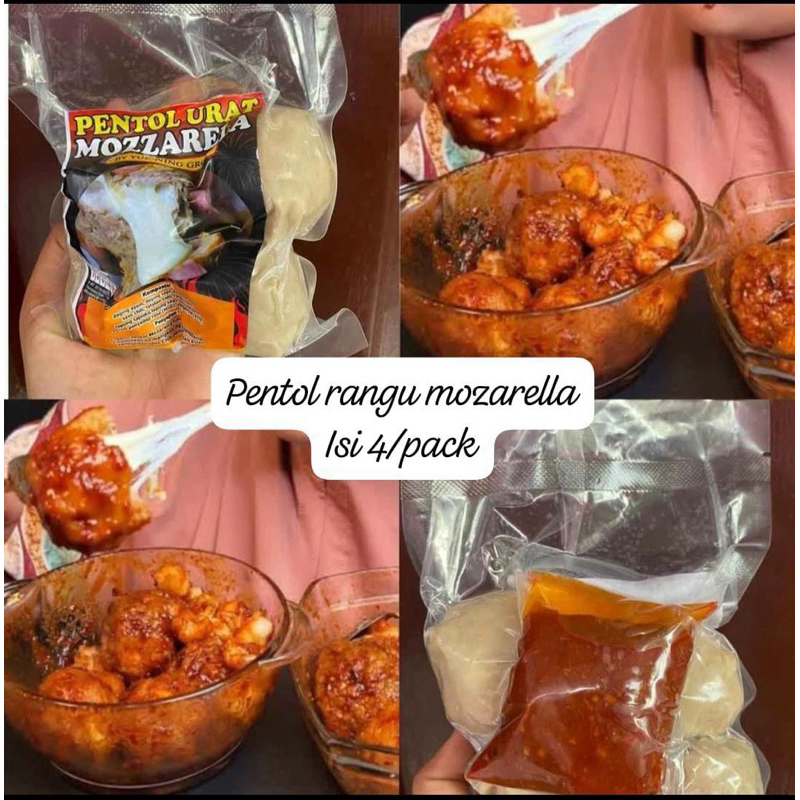 

Pentol Urat Tulang Rangu Mozarella isi 4pcs yuk ning , !!