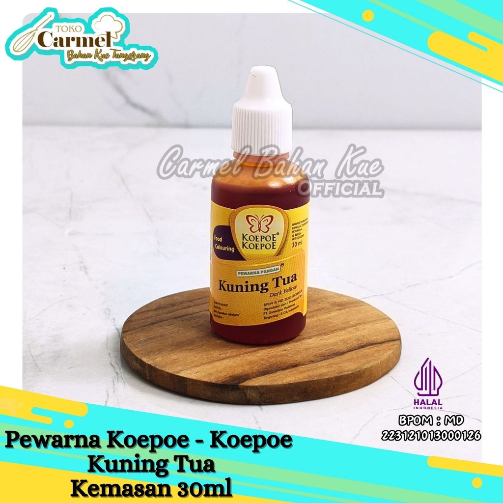 Pewarna Koepoe Koepoe 30ml / Pewarna Makanan Kupu kupu 8