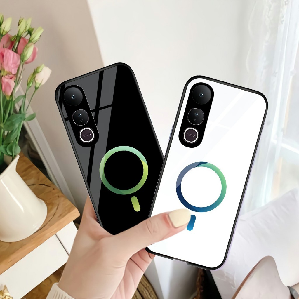 Softcase Kaca HP VIVO V50 LITE - Kesing HP VIVO V50 LITE (LC092)