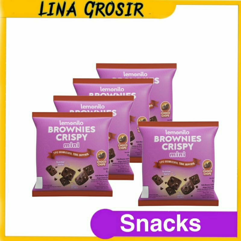 

Lemonilo Brownies Crispy 9gr @10pcs
