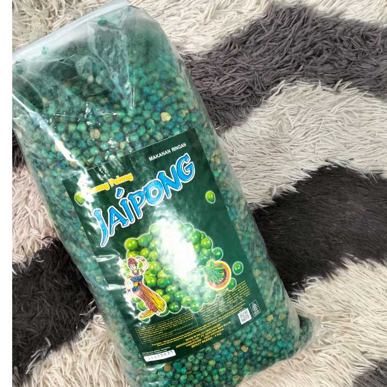 

Kacang polong hijau asin gurih JAIPONG 250gram