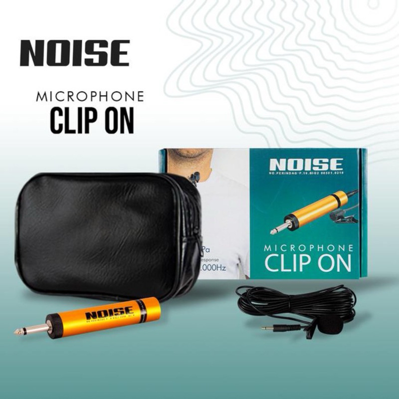 Mic microphone Kabel Noise Clip On
