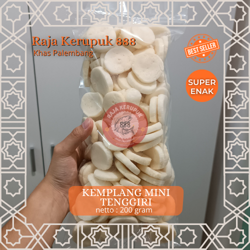 

KEMPLANG MINI TENGGIRI 200 gram SUPER ENAK KHAS PALEMBANG GURIH dan LEZAT!