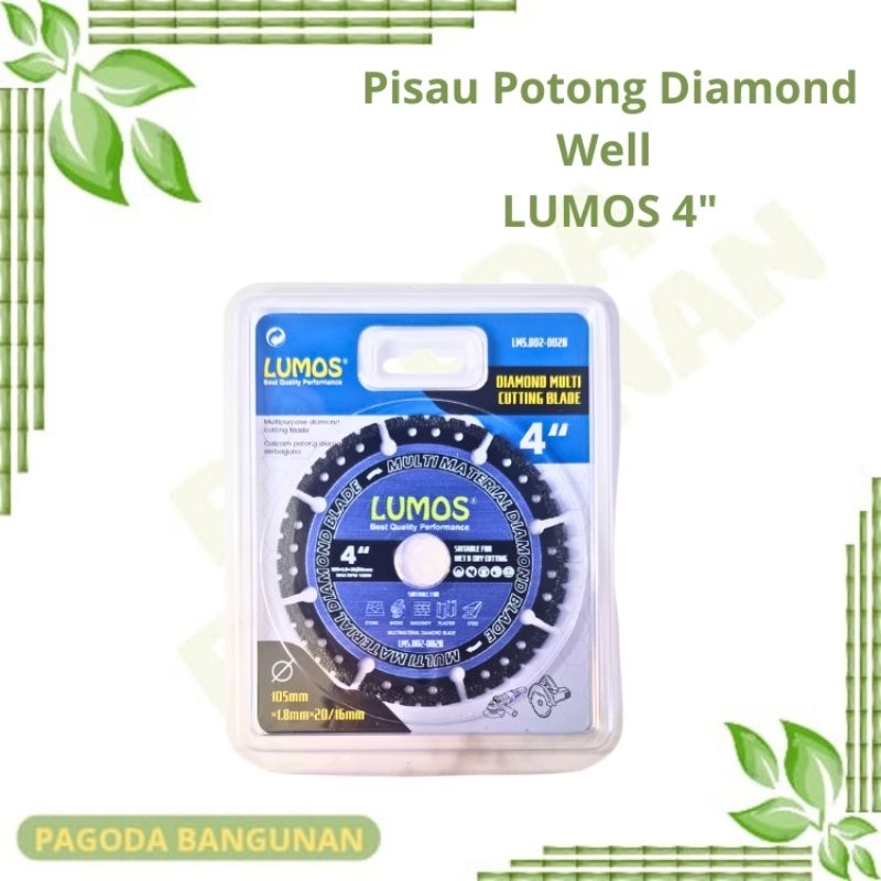 

Diamond Blade/Pisau Potong/ Diamond Well LUMOS 4