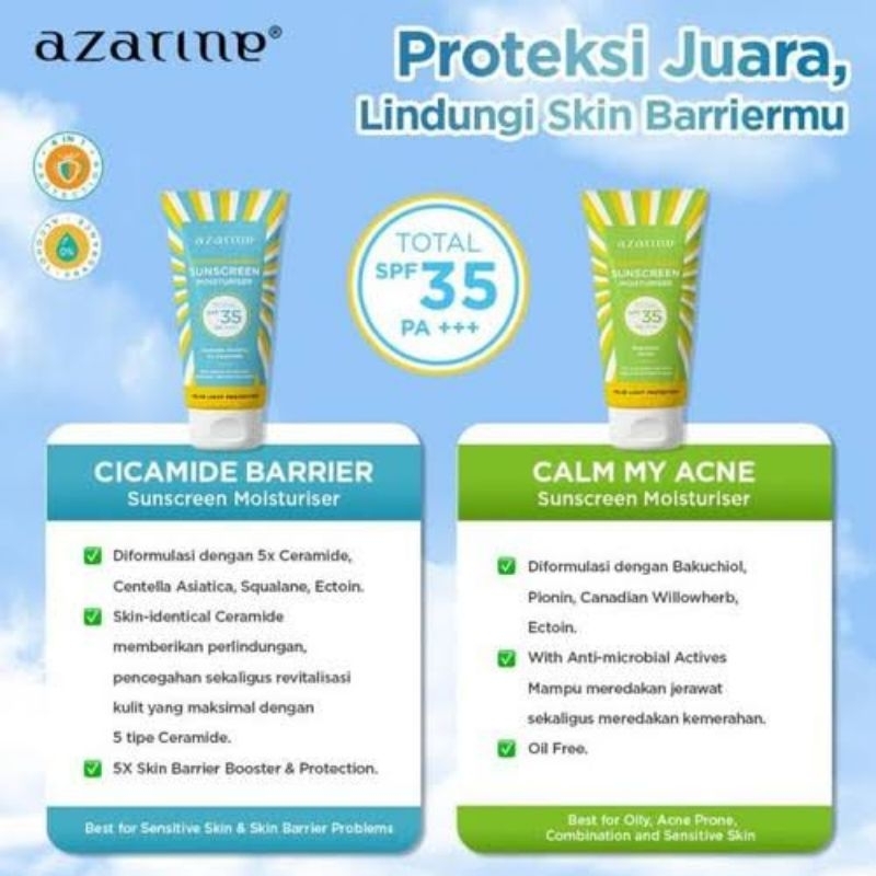 Azarine Sunscreen Moisturizer