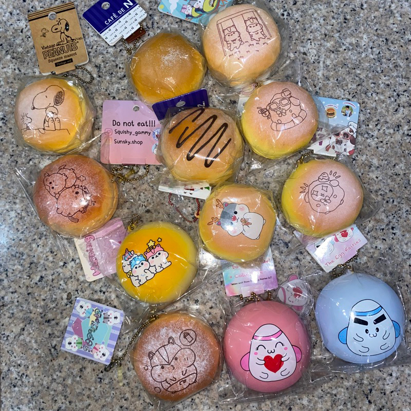 PRELOVED FLASHSALE SQUISHY BUN COLLECTION RARE ITEM