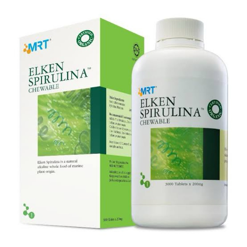 Elken Spirulina 3000 Tab