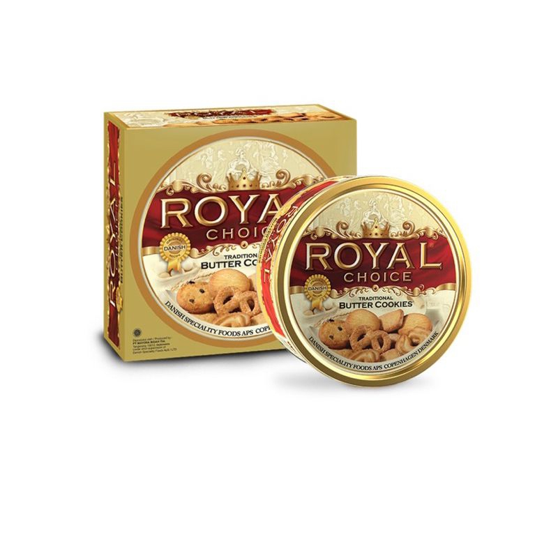 

Royal Butter Cookies 240g kaleng
