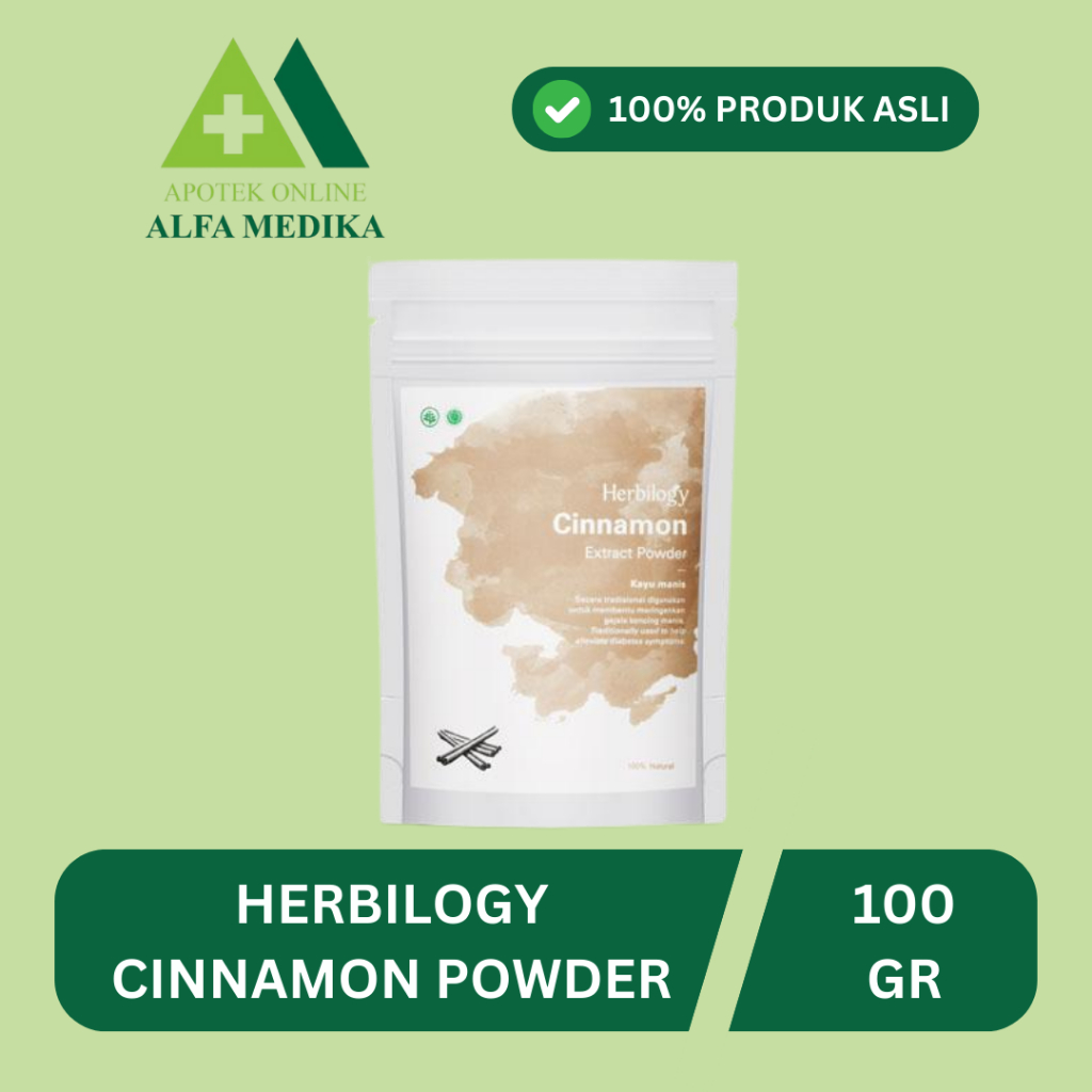 

Herbilogy Cinnamon (Kayu Manis) Extract Powder 100g – Immune Booster