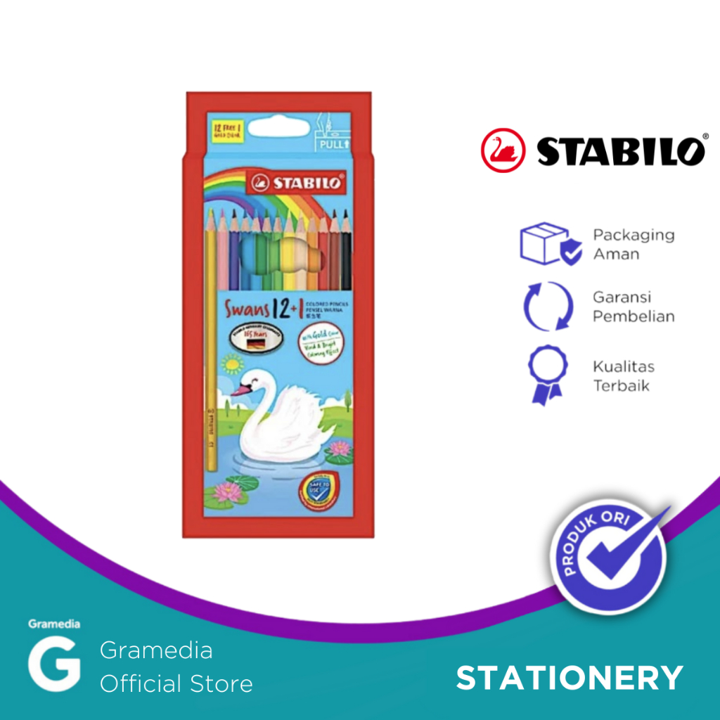 

STABILO HARTUNG COLOR PENCIL 12+1