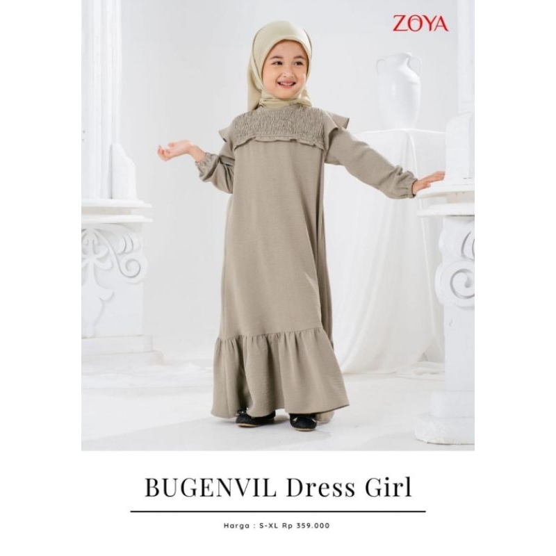Zoya Gamis Anak Bugenvil Dress