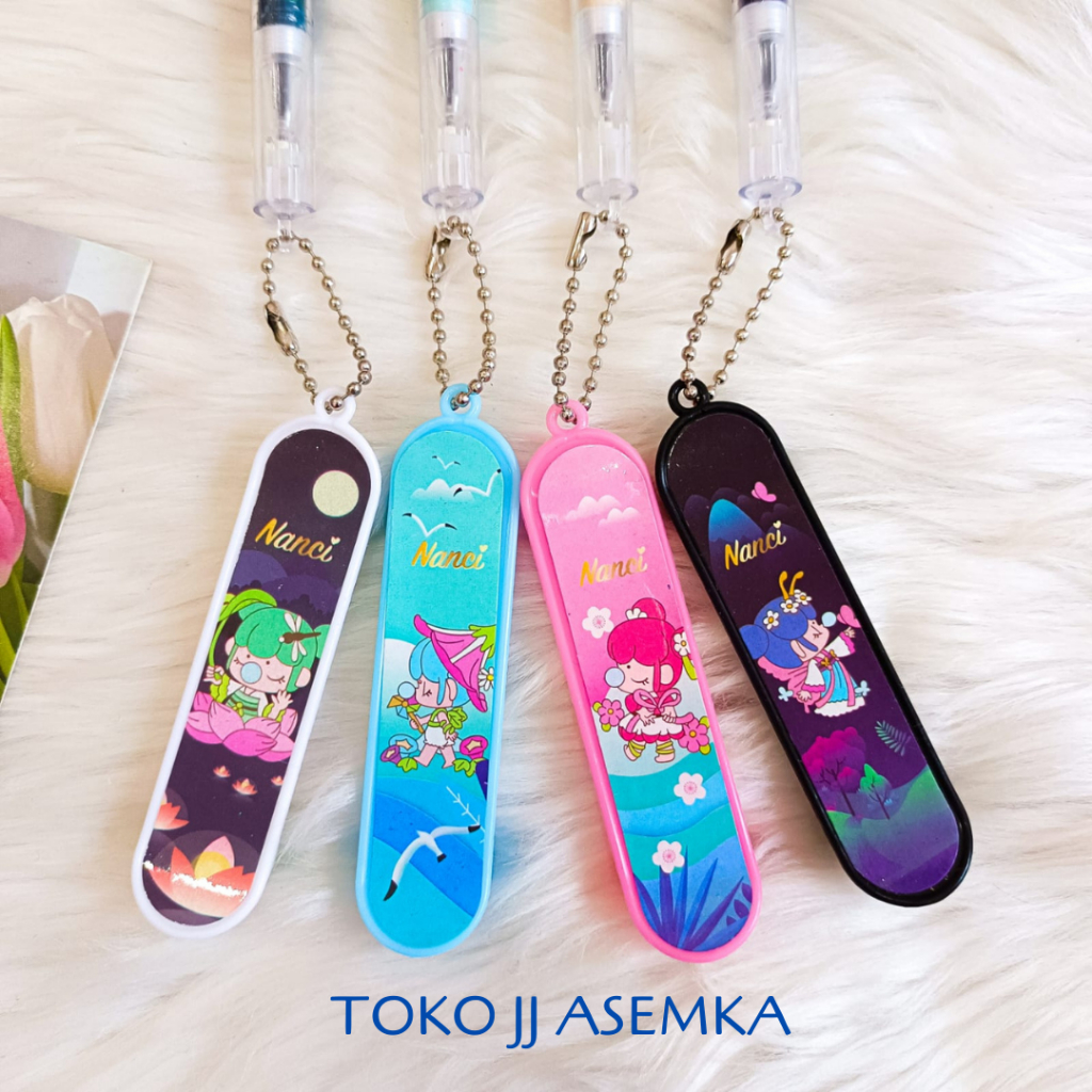 

PULPEN MURAH SKATEBOARD NANCY GIRL KARTUN BOLPEN PULPEN PENA ATK SEKOLAH ANAK LUCU UNIK MURAH COD