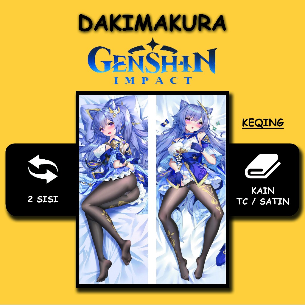 SARUNG BANTAL DAKIMAKURA GENSHIN IMPACT Keqing