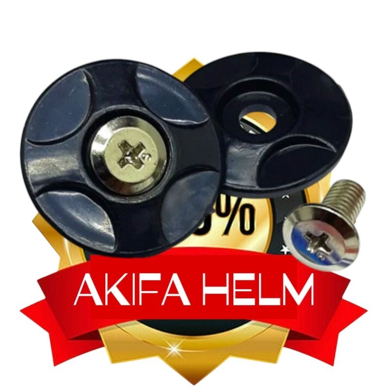 Baut Ring Helm INK Cx390 / Cx800 / KYT Forza / Kyt 2Vision / Honda / Yamaha