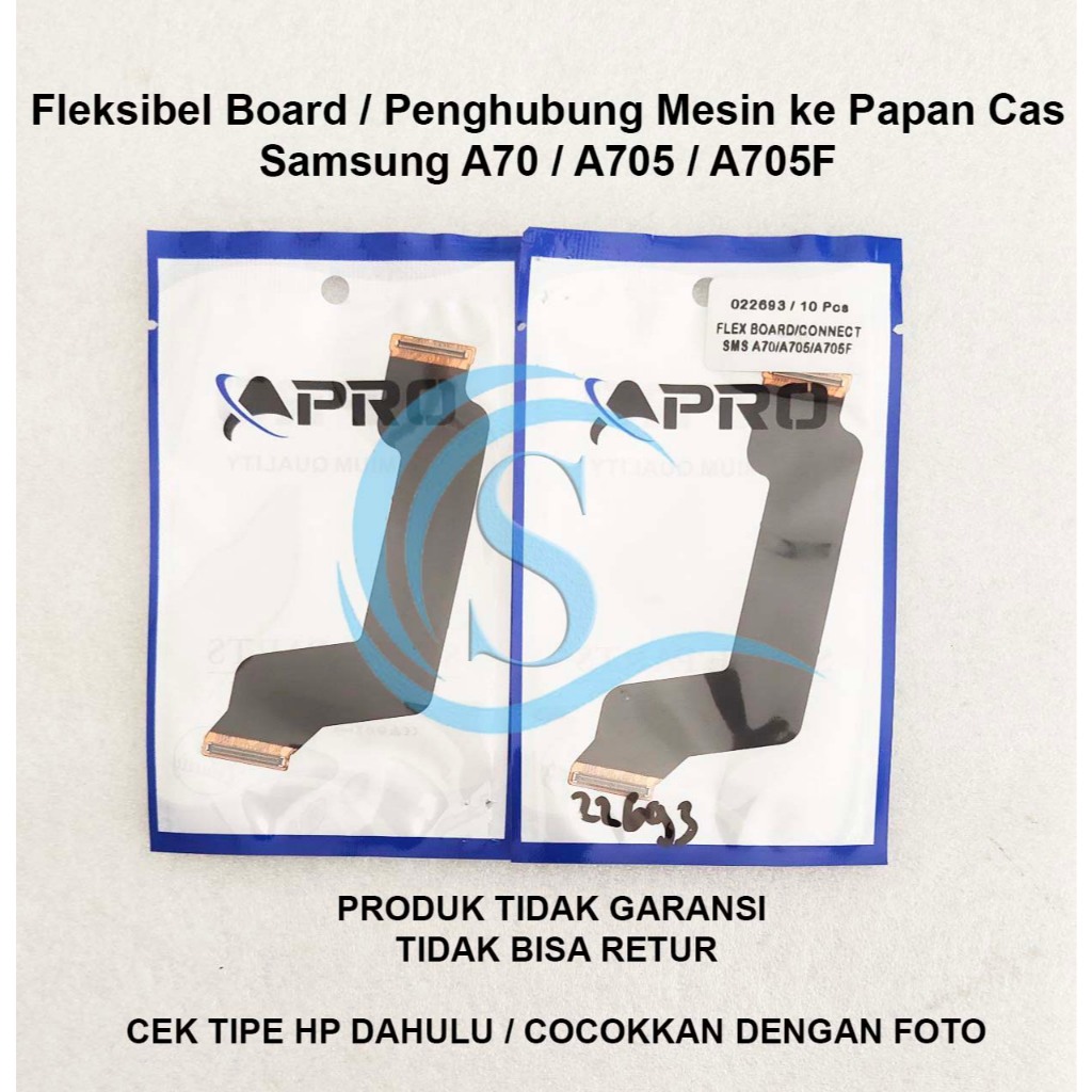 Fleksibel Board Samsung A70 / A705 / A705F Penghubung mesin ke papan cas