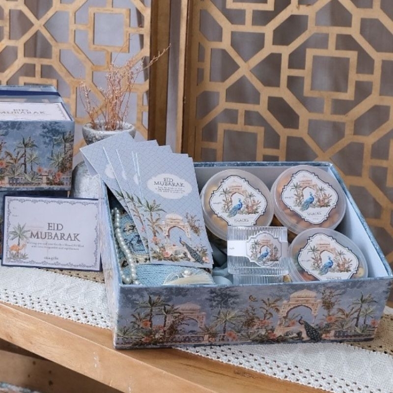 

HALA SET , hampers lebaran. idul fitri eid mubarak. Ready Jakarta Jscnco Sica Gifts