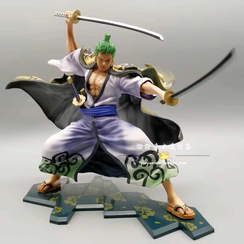 action figure one piece zoro wano pop