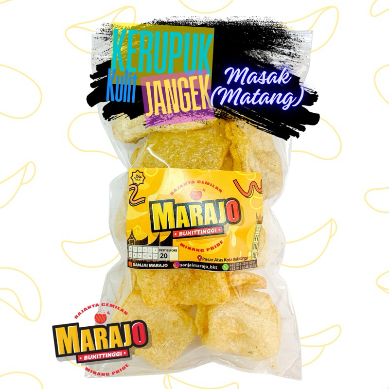 

MARAJO Kerupuk Kulit/Jangek (Masak/Matang)